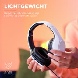 Trust GXT 415PS Zirox - Bedrade Gaming Headset - Geschikt voor PS5 - Stereo - Wit — thumbnail 2
