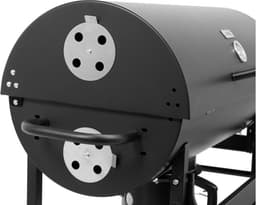 Luxe Houtskoolbarbecue met Deksel & 3 Werkbladen – XXL Grilloppervlak – Verrijdbaar – 108 x 68 x 94 cm — thumbnail 3