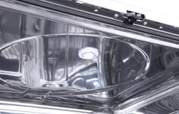 ETNA VW642N - inbouw vaatwasser - Zilvergrijs - 14 couverts - 6 programma’s - LED binnenverlichting - drogen met restwarmte - Zuinig en stil — thumbnail 4
