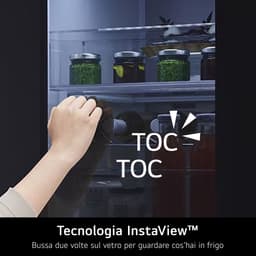 LG InstaView GMG860EPBE 508L French door - Amerikaanse koelkast - InstaView™ om snel binnen te kijken - DoorCooling+™ voor snellere en gelijkmatige koeling tot aan de deur - Ijs en waterdispenser - Zwart — thumbnail 10