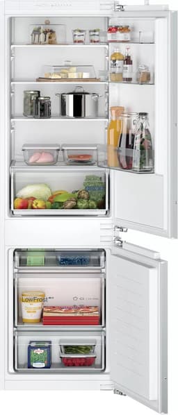 Siemens KI86VNFE0 - iQ100 - Inbouw koel-vriescombinatie - 177.2 x 54.1 cm - 267 l - Zeer stil - Energielabel E — thumbnail 1