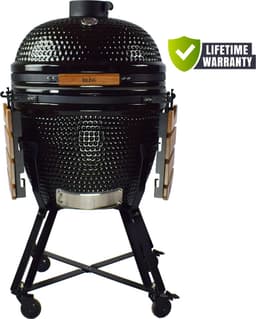 BLISS kamado 23 BBQ - houtskool barbecue - inclusief levenslange garantie, kooksysteem & meer accessoires. — thumbnail 2