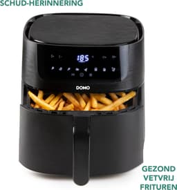 DOMO DO539FR Airfryer XXL - Heteluchtfriteuse - 6L - PFAS-vrij - 1500W — thumbnail 2