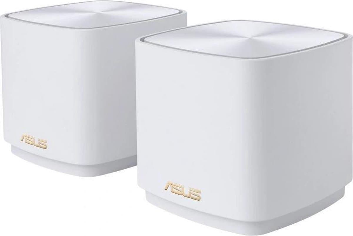 ASUS ZenWiFi XD4 Plus AX1800 2-pack dual-band (2,4 GHz / 5 GHz) Wi-Fi 6 (802.11ax) wit — afbeelding 1