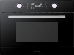 Inventum IMC6044GK - Inbouw combi-oven - Hetelucht - Magnetron - Grill - 44 liter - 45 cm hoog - Tot 230 graden - Zwart/RVS — thumbnail 2