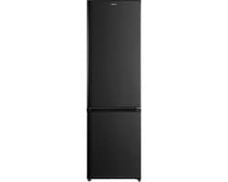 Inventum KV1808B No Frost energiezuinige koel-vriescombinatie - 180 cm hoog - 270 liter - Superkoelen - Supervriezen - Energielabel D - Vrijstaand - Zwart — afbeelding 1