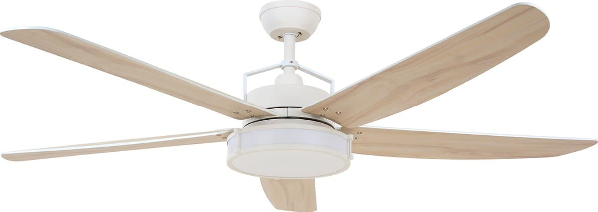 Beacon Lucci Air Louisville Plafondventilator met verlichting Wit 157cm — afbeelding 1
