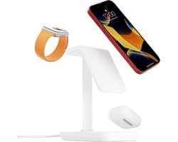 Twelve South HiRise Three - draadloos opladen - met MagSafe - Wit
