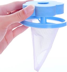 HOME ONLINE Wasmachine Filter - Wasmachine Vuilreiniger - Haarvanger - Ontstopper - Herbruikbaar - Vuil verwijderen - Wasmachine Cleaner - Blauw - 1 Stuk — thumbnail 4