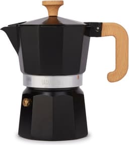 Espresso Maker, 3 Kopjes, Aluminium, Zwart - La Cafetière | Venice — thumbnail 1
