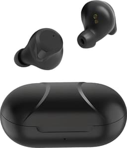 Nubex® Sport Go - Volledig Draadloze Oordopjes – Zweet- en regenbestendig - EXTRA BASS - USB-C - Touch - Sport oortjes - Bluetooth - Blijven altijd zitten - Zwart — thumbnail 1