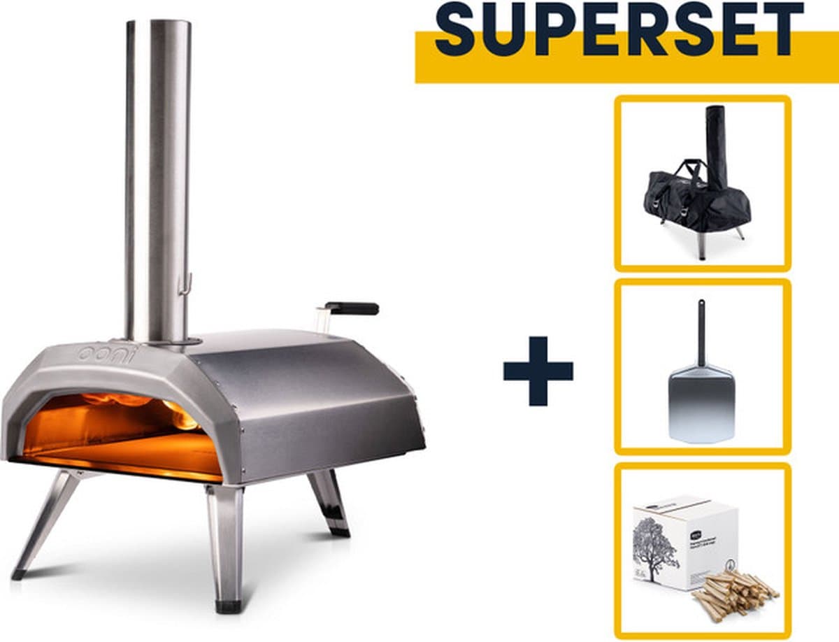 Ooni SUPERSET Karu 12 hout of houtskool gestookte pizzaoven — afbeelding 1