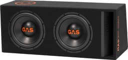 GAS Audio Power MAD B2-210V 2 x 10 inch subwoofer 1200W ( 600W RMS ) Gepoorte Auto subwoofer — thumbnail 4