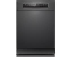 Everglades EVDW61451BB - Vrijstaande Vaatwasser - Zwart - B-Klasse - 14 Couverts - 42dB Zeer Stil - Verkort Programma - 5 Jaar Garantie