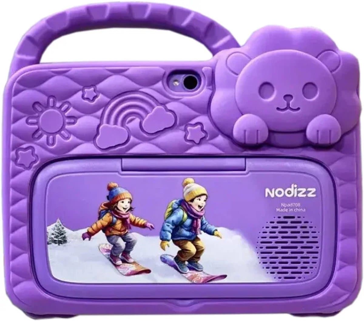 Nodizz Npad708 Purple Kids Tablet | 7 Inches Android Smart Child Education Allwinner Wifi Mini Laptop Tablet Pc — afbeelding 1