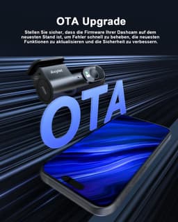 A4 Dashcam - 4K - 170 graden kijkhoek - Wifi - Gps - FullHD resolutie - Night vision - Parkeerbeveiliging - 1,5 inch Ips Lcd - dashcam voor auto - 170 + 150 graden kijkhoek - G Sensor- Full HD achter camera 1080P — thumbnail 5