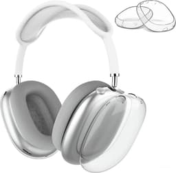 Transparante Beschermhoes voor AirPods Max Hoofdtelefoon - Zachte TPU Earcup Cover tegen Krassen — thumbnail 1