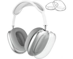 Transparante Beschermhoes voor AirPods Max Hoofdtelefoon - Zachte TPU Earcup Cover tegen Krassen