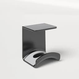 Koptelefoon Houder - 2 Stuks - Koptelefoonstandaard - Kunststof - Haak - Headset Hanger - Headset Houder - Zelfklevend - Geschikt voor bureaus en computertafels - 5.5*6.5*7.6cm - Zwart — thumbnail 4