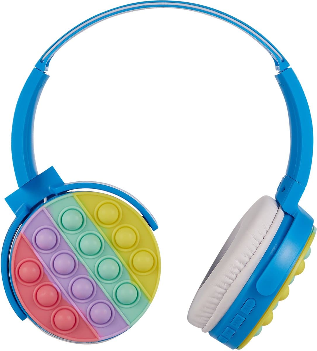 Volkano Koptelefoon kinderen - Hoofdtelefoon - Fidget Series - Koptelefoon Draadloos met Bluetooth - Kinder Koptelefoon - Verstelbaar - AUX in - Blauw — afbeelding 1