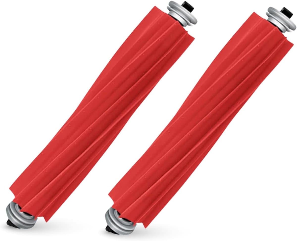 2 stuks originele hoofdborstel Gescht voor Roborock S7 accessoires Scheidbare rubberen hoofdborstelen voor S7/S7 MaxV Ultra/Q Revo/Q7 Max S7 vervangstukken/accessoires borstels voor stofzuigers — afbeelding 1