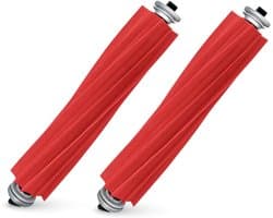 2 stuks originele hoofdborstel Gescht voor Roborock S7 accessoires Scheidbare rubberen hoofdborstelen voor S7/S7 MaxV Ultra/Q Revo/Q7 Max S7 vervangstukken/accessoires borstels voor stofzuigers