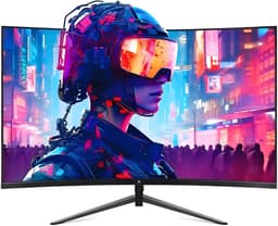 Z-EDGE UG27P 27 Inch Gebogen Game Monitor - 1500R Gebogen Scherm - FHD 1920x1080 Resolutie - 280Hz - MPRT 1ms - HDMI 2.0 & DisplayPort 1.2 - Zwart — thumbnail 1