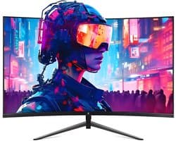 Z-EDGE UG27P 27 Inch Gebogen Game Monitor - 1500R Gebogen Scherm - FHD 1920x1080 Resolutie - 280Hz - MPRT 1ms - HDMI 2.0 & DisplayPort 1.2 - Zwart