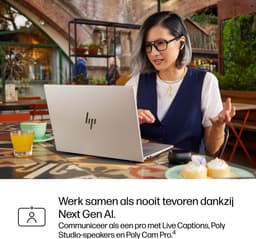 HP EliteBook 6 G1q Next Gen AI PC Copilot+ PC Snapdragon X1-26-100 Laptop 35,6 cm (14") WUXGA 32 GB LPDDR5x-SDRAM 512 GB SSD Wi-Fi 7 (802.11be) Windows 11 Pro Zilver — thumbnail 3