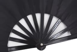 Grote opvouwbare ventilator voor dames - Handventilator voor festivals en speciale evenementen — thumbnail 3