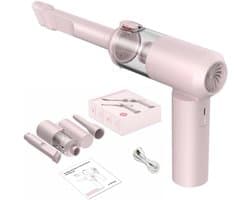 Draadloze Mini Stofzuiger - Opvouwbare 2 in 1 Handstofzuiger voor Auto en Huis