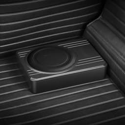 Auto subwoofer onder de stoel - Actieve subwoofer - 20 cm (203 mm) - 400 W - Ingebouwde versterker - Hoog- en laagniveau-ingang - Volumeregeling - Slank — thumbnail 5