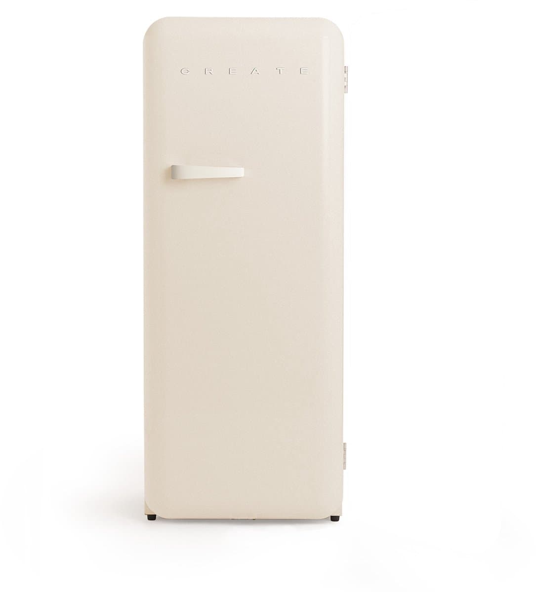 CREATE - Koelkast in retrostijl - Gebroken wit - Handvat Gebroken wit - FRIDGE RETRO 281L — afbeelding 1