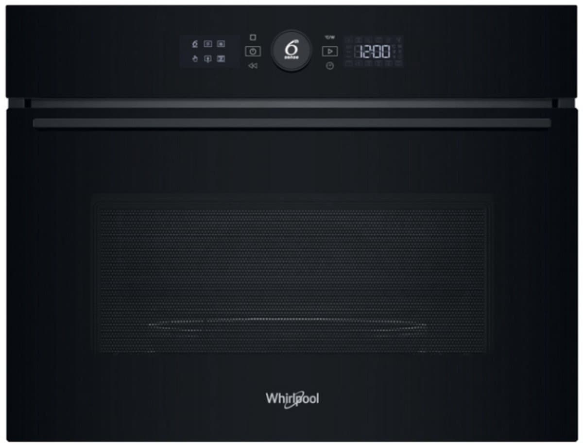 Whirlpool WMW57D-MB Inbouw Combimagnetron 45 cm - 40 Liter - 900W - Hetelucht Oven - Grill - Crispfunctie - Zwart — afbeelding 1