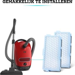 Actieve HEPA-filterset 2 stuks geschikt voor Miele Classic Compact C1, Complete C2 en C3 — thumbnail 2