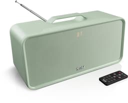 Teufel BOOMSTER 4 - Robuuste 2.1 bluetooth-speaker met DAB+ en FM-radio - Tot 23 uur batterijduur - Spatwaterbescherming, USB-C - Mint Green — thumbnail 5