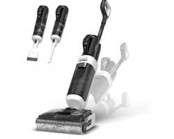 Tineco Switch i5 Stretch - draadloze Vloerreiniger & kruimelzuiger- Stofzuigt en dweilt harde vloeren tegelijkertijd - 40 min accuduur