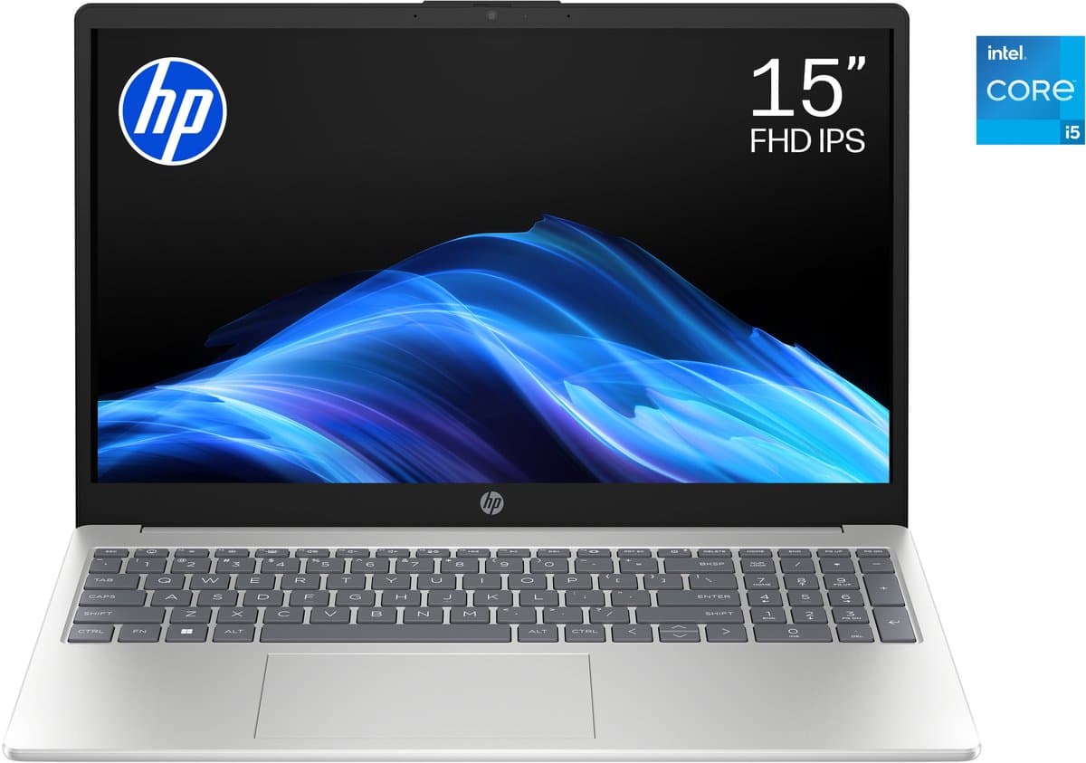 HP 15-fd0753nd - Laptop - Intel® Core™ i5-1334U Processor - 8GB/512GB - 15.6 inch — afbeelding 1
