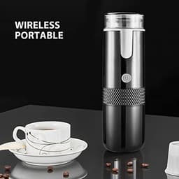 Draagbare koffiezetapparaatcapsules Machi Machine Automatische originele poedercontainer voor klassieke draagbare koffiezetapparaat voor op reis Koffiemachine Handmatige espressomachines — thumbnail 5