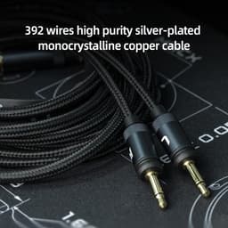 HiFi Studio Over-Ear Hoofdtelefoon Open Back Krachtige Dynamische Driver Audiophile Geluid — thumbnail 4