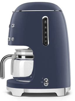 SMEG DCF02NBEU Filterkoffiemachine - Koffiezetapparaat - 10 Koppen - Warmhoudfunctie 40 min - Aroma Instelling - Programmeerbare Startfunctie - 50’s Style - Navy Blue — thumbnail 2
