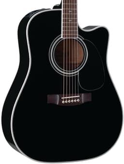 Takamine EF341SC2 Black - Akoestische gitaar — thumbnail 2