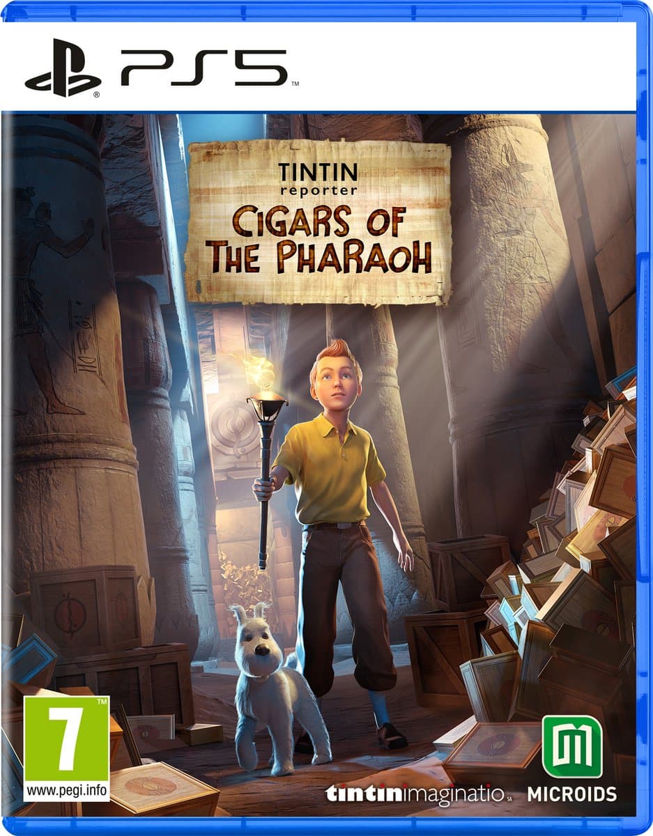 Kuifje Reporter: De Sigaren van de Farao Standard Edition - PS5 — afbeelding 1