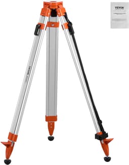 VEVOR Professioneel Statief Bouwstatief voor Lasers & Waterpastoestellen Aluminium 420-1665mm — thumbnail 1