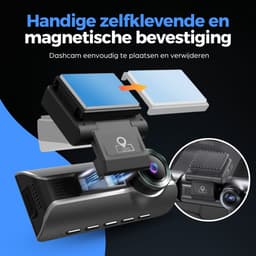 AZDome M770 Pro 1CH 4K Wifi Gps dashcam voor auto - 4K + FullHD resolutie - Night vision - Parkeerbeveiliging - 64gb Micro SD kaart - 3,0 inch LCD scherm - 170 + 140 graden kijkhoek - Nachtzicht — thumbnail 8