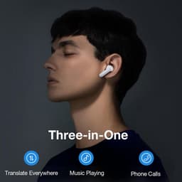 Timekettle M3 Translator Earbuds - Vertaal Oordopjes - 3 in 1 Vertaal Oortjes (Wit) — thumbnail 4