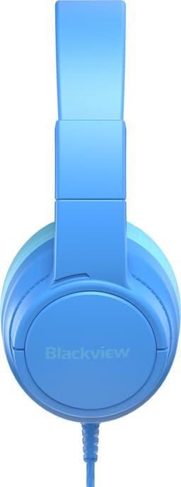 Blackview FitBuds K1 Over-ear hoofdtelefoon - On Ear bedrade opvouwbare hoofdtelefoon voor kinderen - beperkt volume, 3,5 mm- en USB-C-kabel meegeleverd - Blauw — thumbnail 4