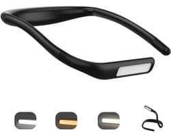 Nekleeslamp - Nekleeslampje LED-Boeklamp - 3 Kleuren Traploos Dimbare Leeslamp - Buigbare Armen - 270° Draaibare Lampkop - Oplaadbare Neklamp