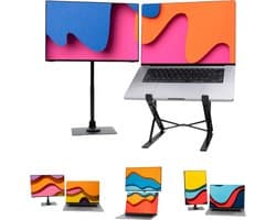 Blerron Flow - Portable Monitor - HD - 16 Inch - Draagbare Monitor - Beeldscherm - Incl. Monitor en Laptop Standaard - 1920x1200 FHD