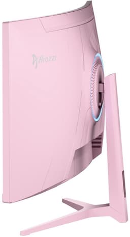Arozzi Nova 34" Gaming Monitor - Curved - UWQHD VA - 165Hz - Roze — thumbnail 3